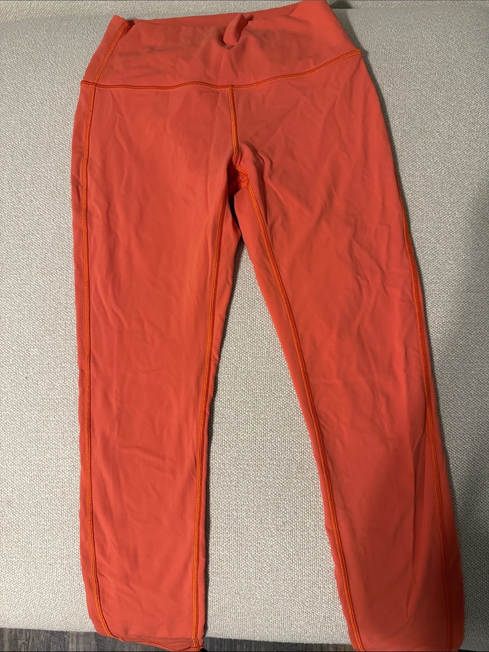 lululemon athletica Bright Coral High-Rise Leggings